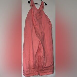 Big Bud Press Unisex  Peach Denim Bib  Overalls 5XL